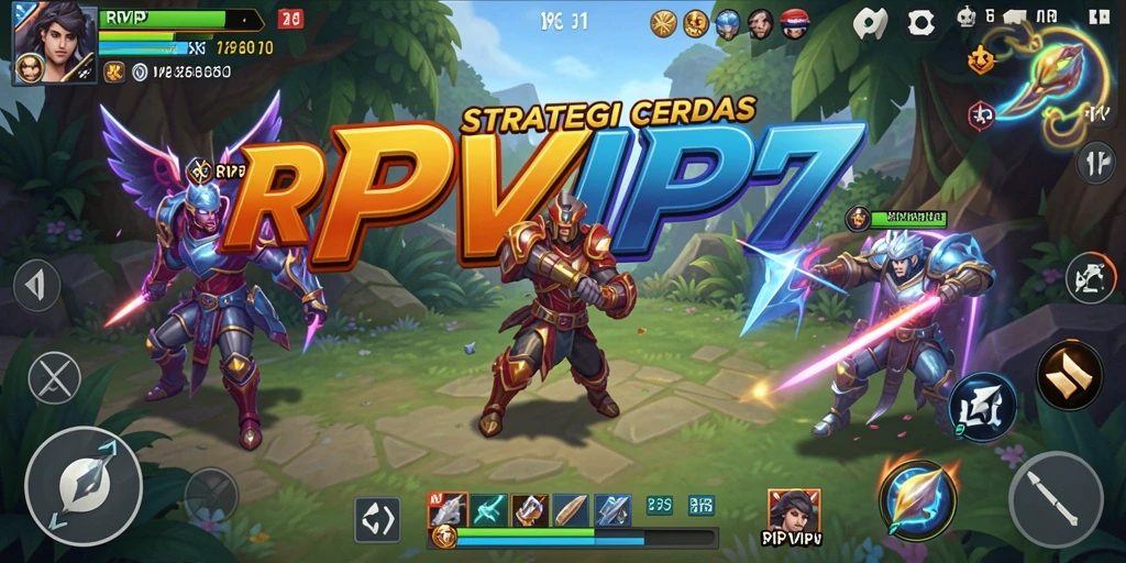 Tampilan gameplay RPVIP7 yang mendebarkan dengan taktik dan strategi.